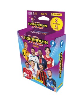 Trading Card Panini Foot - Adrenalyn Ligue 1 Mcdo 24-25 Super Pack 8 Booster