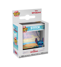 Figurine Disney - Disney Stitch Beach Deluxe Bitty Pop 4cm