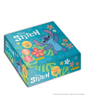 Trading Card Panini Disney - Stitch Boite 24 Boosters 6 cartes