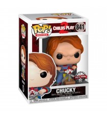 Figurine Chucky - Chucky Clown Box & Giant Scissors Exclu Pop 10cm