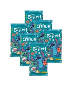 Trading Card Panini Disney - Stitch Blister 6 Pochettes + 1 Carte Ed Limitée