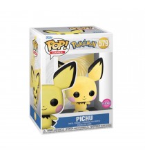 Figurine Pokemon - Pichu Floked Exclu Pop 10cm