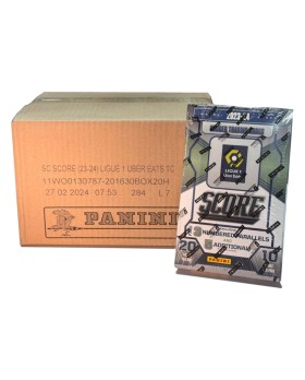 Cartes Panini Soccer - Carton de 10 Boites Score Ligue 1 23-24