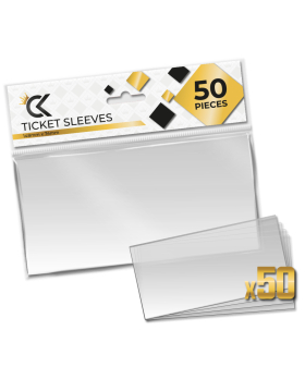 Protector Sleeves Golden Ticket - Pack De 50pcs