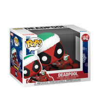 Figurine Marvel - Holiday 2024 Deadpool Pop 10cm