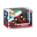 Figurine Marvel - Holiday 2024 Deadpool Pop 10cm