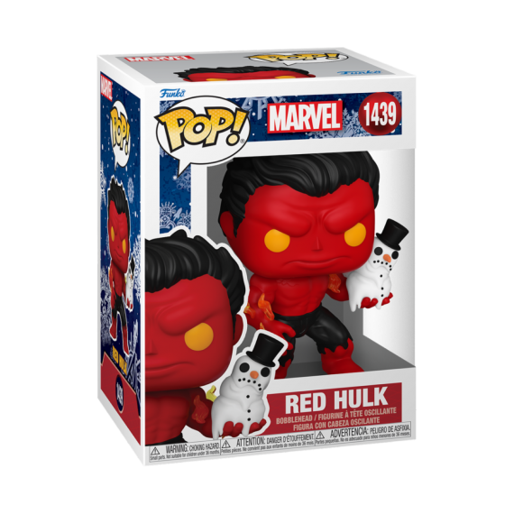 Figurine Marvel - Holiday 2024 Red Hulk Pop 10cm