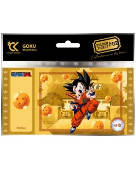 Golden Ticket Dragon Ball Z - Goku Orange