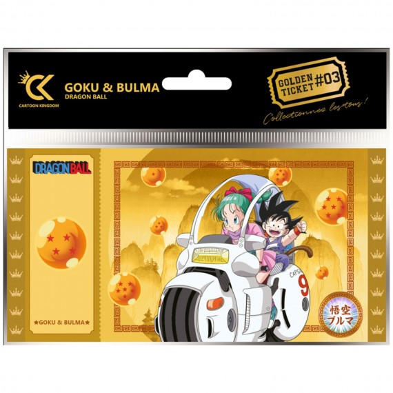 Golden Ticket Dragon Ball Z - Goku & Bulma