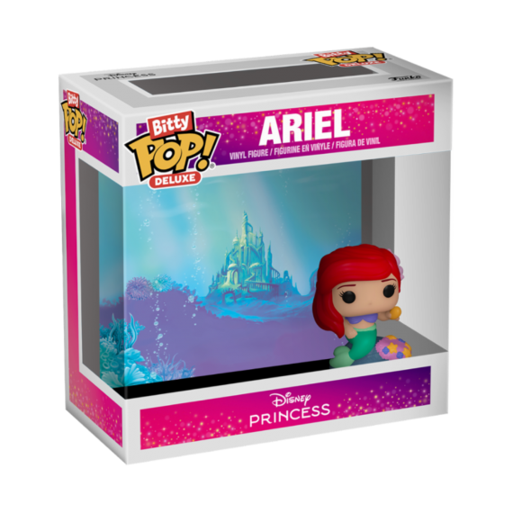 Figurine Disney - Ariel Under The Sea Deluxe Bitty Pop 4cm