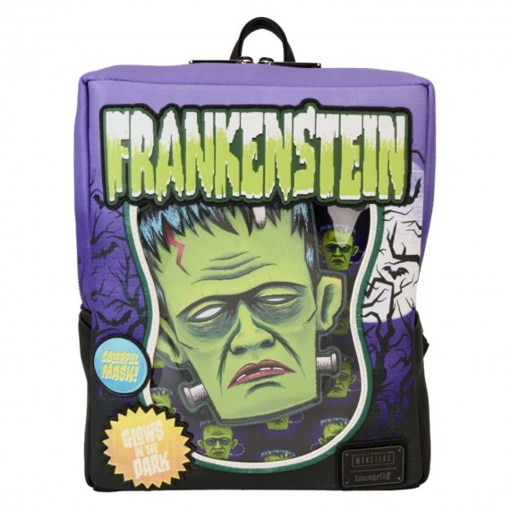 Mini Sac A Dos Universal Monsters - Frankenstein Neon Mask