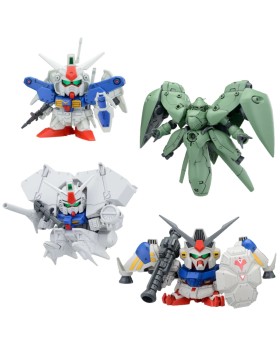 Maquette Gundam Gunpla - 0083 Stardust Memory Set 4Pcs SDBB 8cm