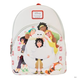 Mini Sac A Dos Disney - Big Hero 6 10Th Anniv Baymax Gang