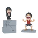 Figurine One Piece - Log Stories Monkey D Luffy & Nico Robin 10cm