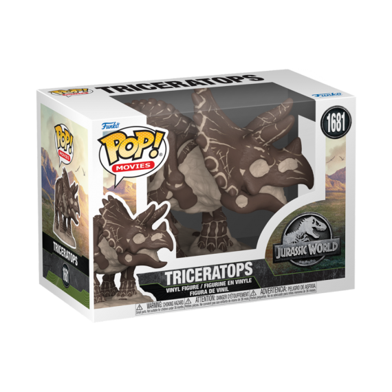 Figurine Jurassic Park - Fossil Triceratops Pop 10cm