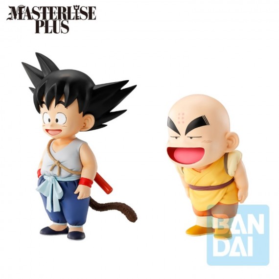 Figurine DBZ Dragon Ball - Son Goku & Krillin Ichibansho Training Section 12cm