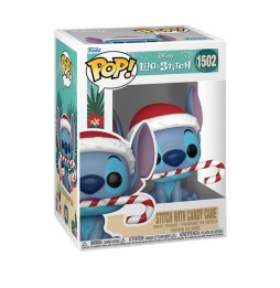 Figurine Disney - Stitch Holiday Stitch Candy Cane Pop 10cm