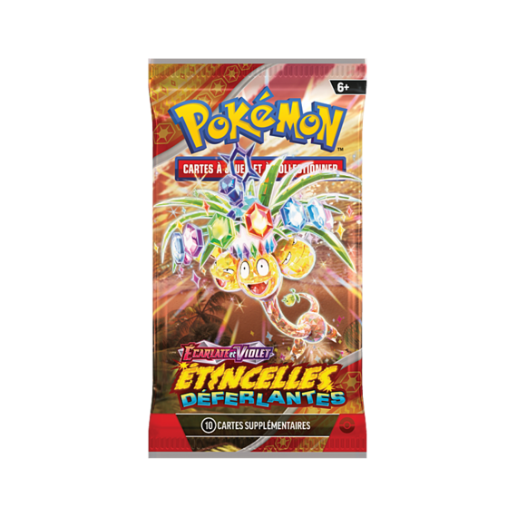 Booster Pokémon Étincelles Déferlantes (Modèle Aléatoire)