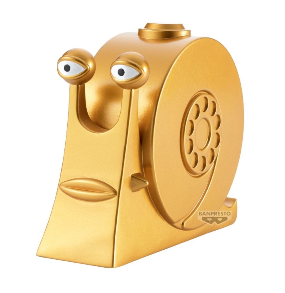 Figurine One Piece - Golden Den Den Mushi Sofvimates 9cm