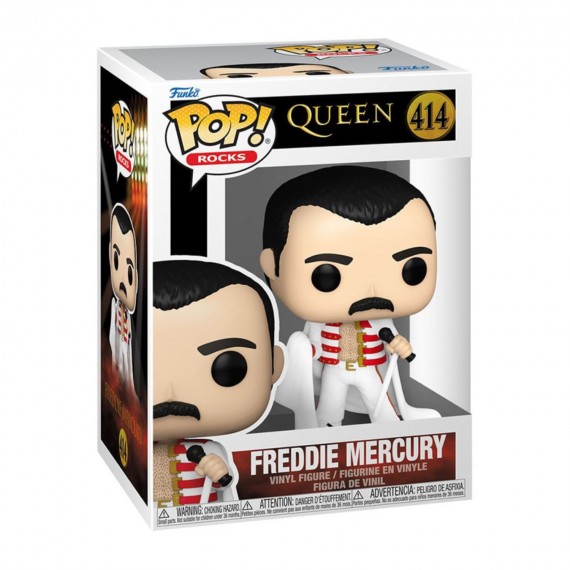 Figurine Rocks - Queen Freddie Mercury With Cape Pop 10cm