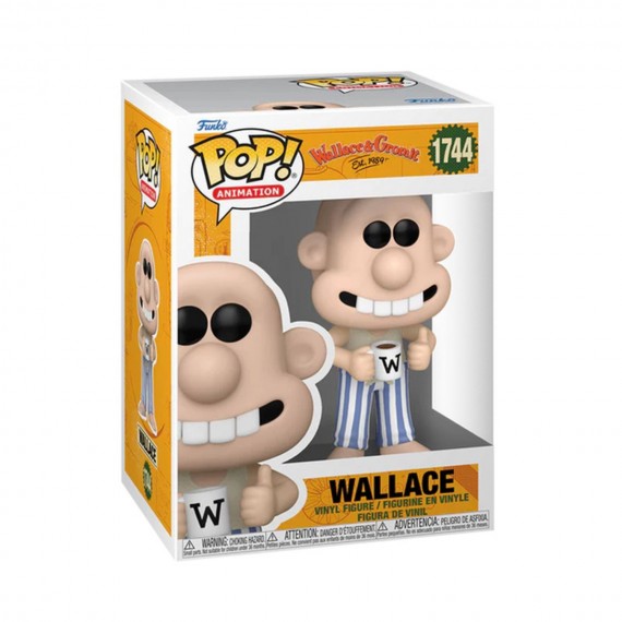 Figurine Wallace & Gromit - Wallace In Pajamas Pop 10cm