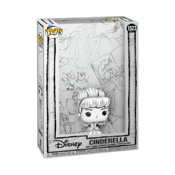 Figurine Disney - Cinderella Sketched Pop Album 20cm