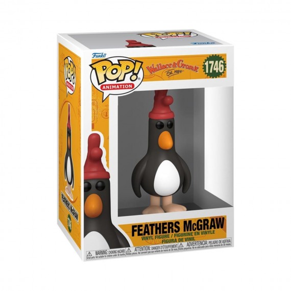 Figurine Wallace & Gromit - Feathers Mcgraw Pop 10cm