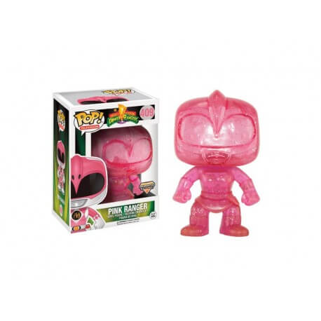 Boite Abimée - Figurine Power Rangers - Pink Ranger Morphing Exclu Pop 10cm