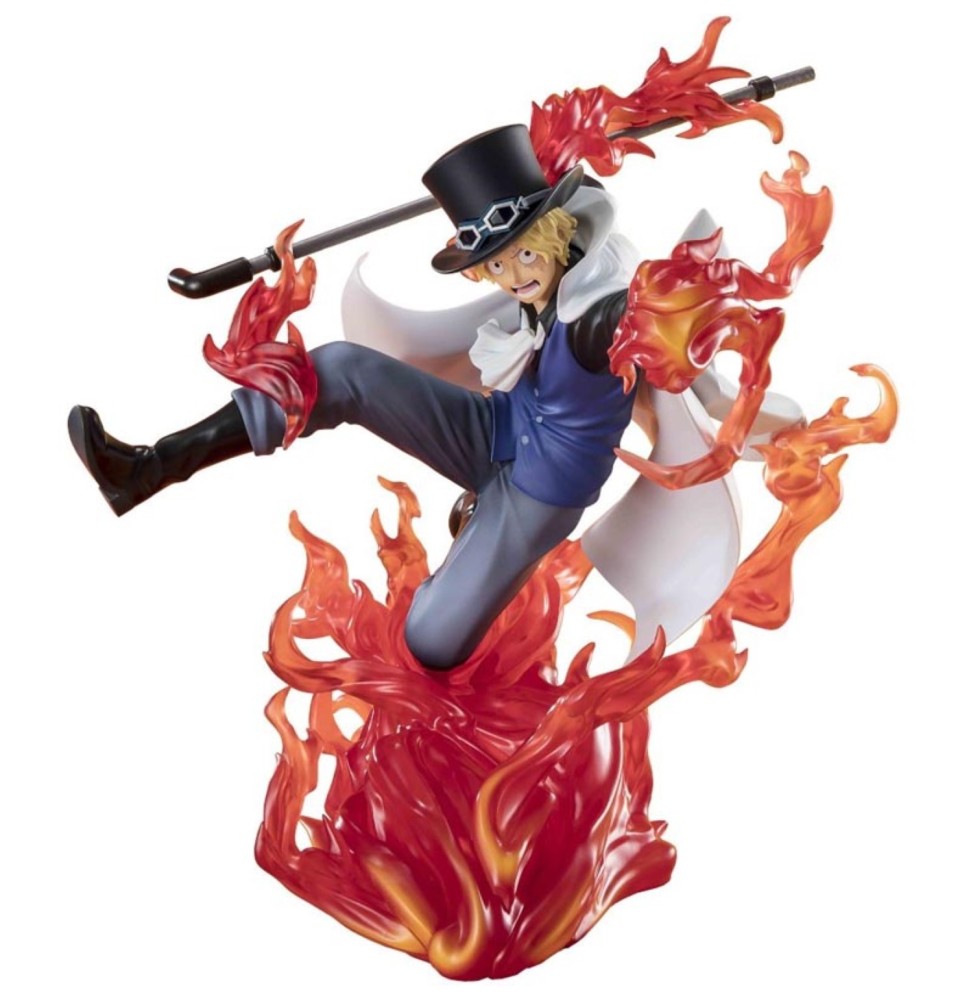 Figurine One Piece - Sabo Fire Fist Rook Check Extra Battle Figuarts Zero