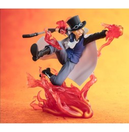 Figurine One Piece - Sabo Fire Fist Rook Check Extra Battle Figuarts Zero