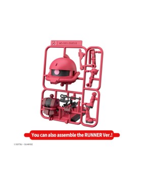 Maquette Gundam - Charzaku-Kun Dx Set Runner Ver. (SD)