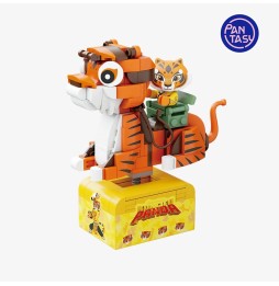Set A Construire Kung Fu Panda - Tigress On Skatekart 14cm