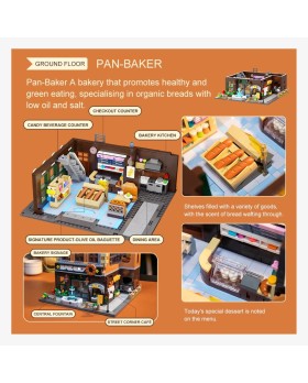 Set A Construire Joyside Series - Bakery Building 39cm