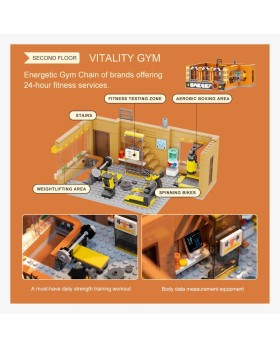 Set A Construire Joyside Series - Bakery Building 39cm