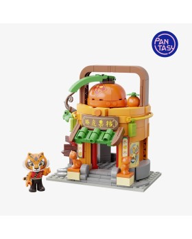 Set A Construire Kung - Kung Fu Panda Pantasy Tigress Fruit Shop 15cm