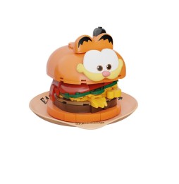 Set à construire Garfield Foodie Series - Garfield Hamburger 11cm