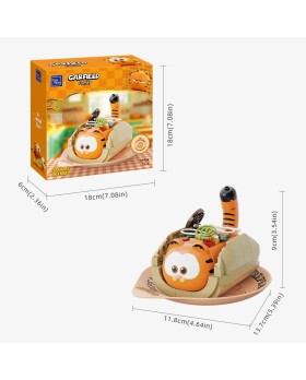 Set A Construire Garfield Foodie Series - Garfield Taco 8cm