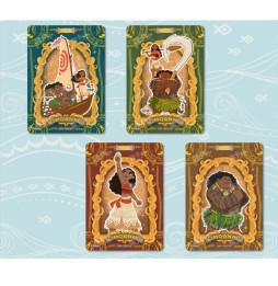 Disney Moana Series Adventure Journey - Boîte de 10 Boosters de 4 Cartes