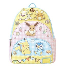 Sac A Dos Pokemon - Sac A Dos Triple Poche Pokemon Cafe