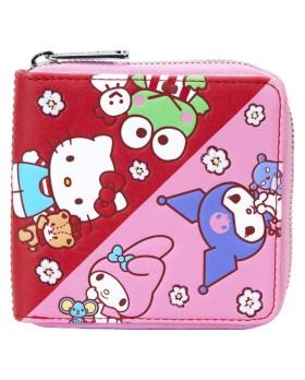 Loungefly Hello Kitty - Portefeuille Hello Kitty Friends Color Block