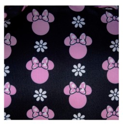 Loungefly Disney - Mini Sac à Dos Minnie Floral Rock the Dots