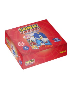 Trading Card Panini Sonic The Hedgehog - Boîte de 18 Pochettes de 8 cartes