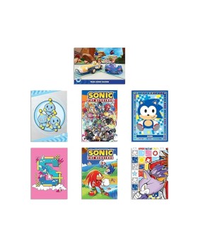 Trading Card Panini Sonic The Hedgehog - Blister de 5 Pochettes + 2 Cartes Édition Limitée