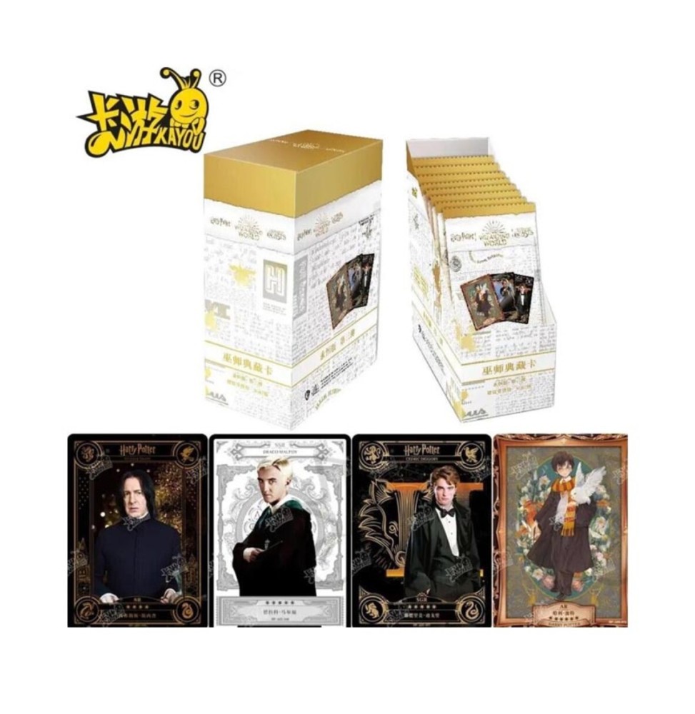 Harry Potter Card - Boîte de 18 Boosters de 6 Cartes