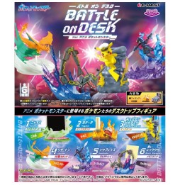Figurine Pokémon Desq Battle On Desk - Boîte de 6 Pièces