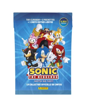 Trading Card Panini Sonic The Hedgehog - Starter Pack "Gotta Go Fast!"