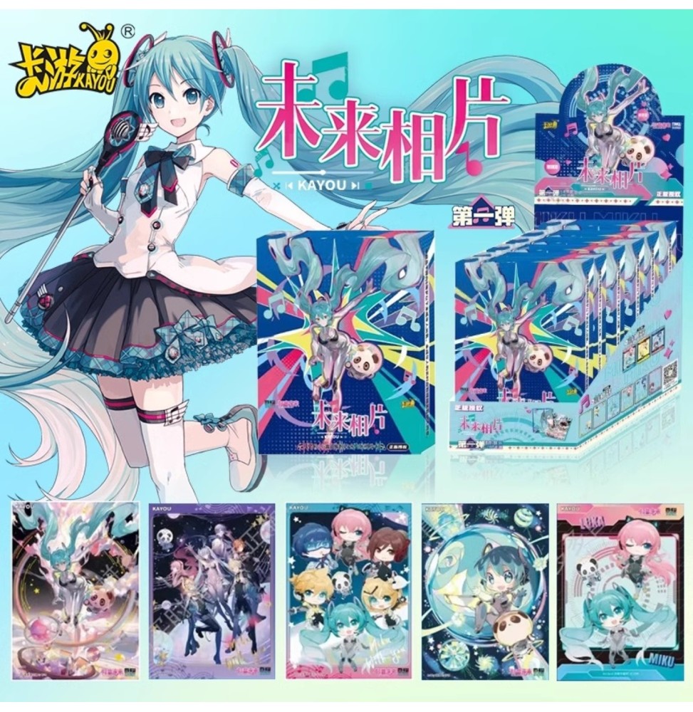 Hatsune Miku Future Has You 2024 Concert Photo Carte Display - 12 pièces