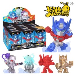 Transformers Mini Figurines Gomme Boite de 12 pièces