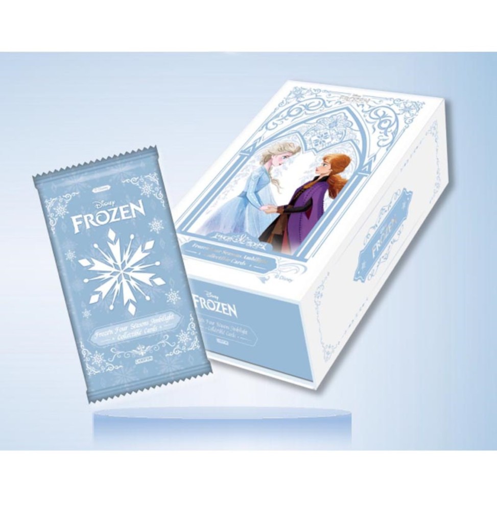 Disney Frozen Reine des Neiges Ambilight - Boîte de 10 Boosters de 4 Cartes