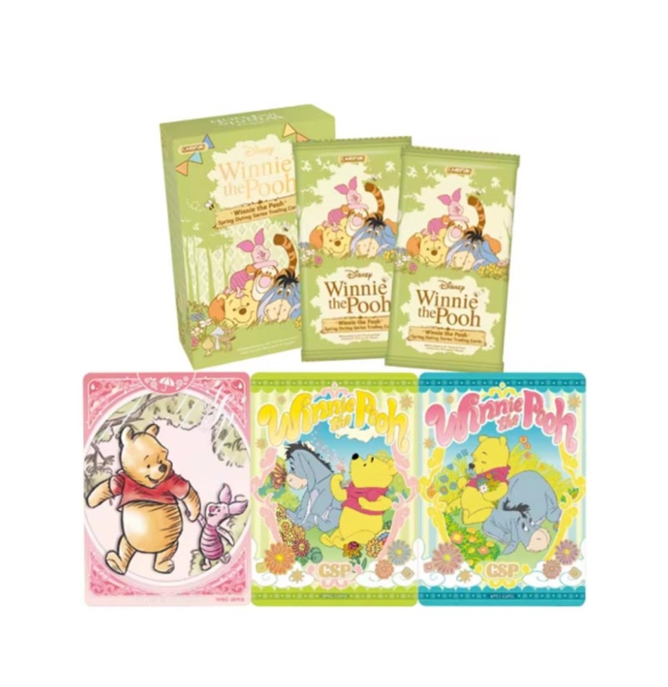 Disney Winnie l'Ourson Spring Outing - Boîte de 16 Boosters de 4 Cartes